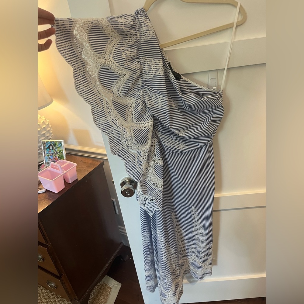 BCBG Maxazria new with tags one shoulder dress